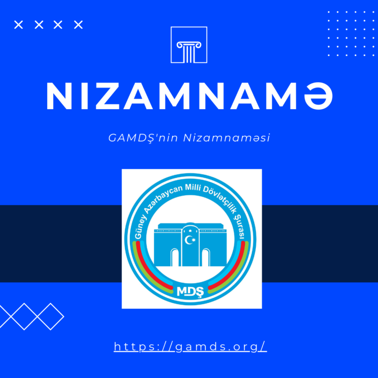 GAMDŞ’nin Nizamnaməsi